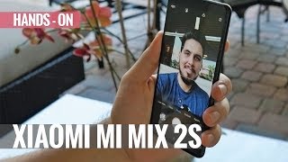 Xiaomi Mi Mix 2s handson review [upl. by Primavera]