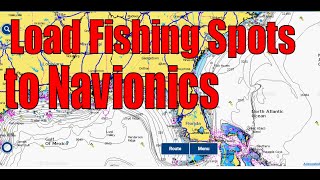 Navionics App for Android  Use fishing spots on Android [upl. by Sinnaiy]