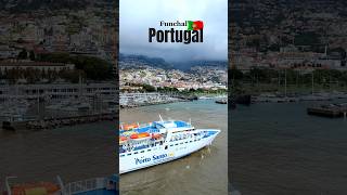 📍Funchal Portugal🇵🇹 เป็นเกาะที่สวยมาก บ้านเรือนสร้างบนภูเขา โปรตุเกส เที่ยว journey cruise [upl. by Peggir538]