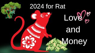 Rat – Chinese astrology 2024 Love and Money Predictions [upl. by Yeliw255]