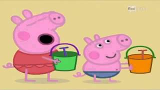 Peppa Pig  Tutti al mare  TvBabyWorld [upl. by Maclaine130]