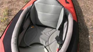 AirKayakscom The HighBack Lumbar Seat from Advanced Elements [upl. by Kylynn]