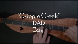 quotCripple Creekquot Mountain Dulcimer Lesson [upl. by Odarnoc]