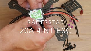 Racerstar 20a 4in1 esc [upl. by Ridan]