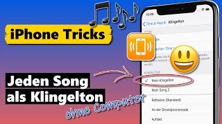 Jeden Song als iPhone Klingelton ohne Computer amp kostenlos [upl. by Kondon132]