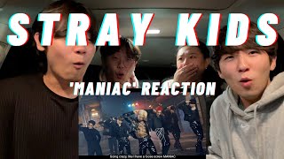 Stray Kids quotMANIACquot MV REACTION  THAT VOICE THOOO [upl. by Hatti]