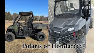 Polaris vs Honda Which for Our Farm [upl. by Driskill]