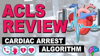 Cardiac Arrest  ACLS Review [upl. by Ashla]