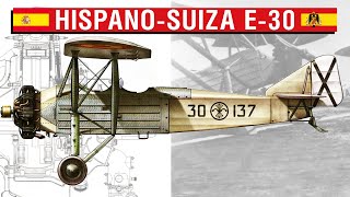 HispanoSuiza E 30  French Designer Spanish Pilots  Aircraft History 111 [upl. by Eylloh]