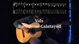 Vals  Bartolome Calatayud [upl. by Aicilra]