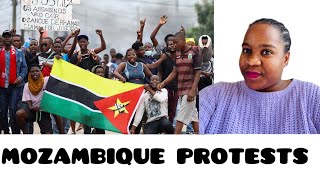 Mozambique Protests Calls Zimbabweans For Action [upl. by Adna]