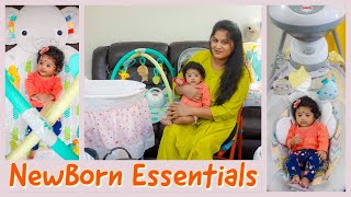 ఇదే బుట్టబొమ్మ ప్రపంచం Aira is 2 Months old Now NewBorn03 MonthsEssentials Telugu vlogs in USA [upl. by Yrakcaz992]