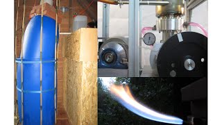 Homemade biogas digester for cheap renewable off grid electricity with my DIY Stirling engine CHP [upl. by Ailad]