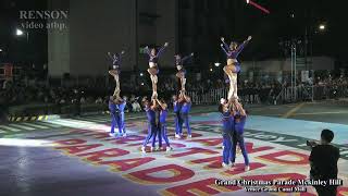 Arellano University Pep Squad at Grand Christmas Parade Mckinley Hill 2023 [upl. by Assenyl]