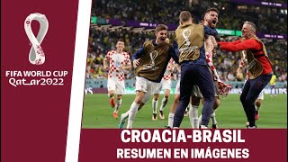 Mundial Qatar 2022 Resumen en imágenes del CroaciaBrasil 11  42 [upl. by Buzz146]