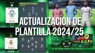 NUEVA ACTUALIZACION de plantilla 2025 para FIFA 22 [upl. by Deidre]