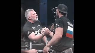 DENIS CYPLENKOV VS JOHN BRZENK NOW AND THEN 🔥 armwrestler sports shorts armwresling edit [upl. by Acinorav]