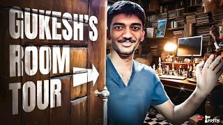 The simple life of D Gukesh  Room Tour in Chennai [upl. by Pepi910]