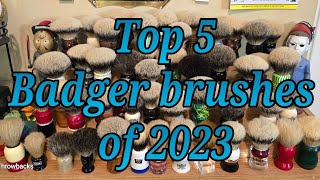 Top 5 Badger Brushes of 2023 [upl. by Mcnally]