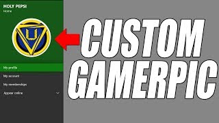 How To Get a Custom Gamerpic Xbox One [upl. by Meares]