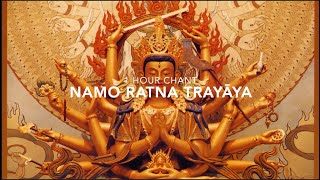 Avalokiteshvara Mantra  Namo Ratna Trayaya  1 Hour chant of The Great Compassion Mantra [upl. by Zemaj]