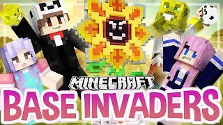 Flower Power  Minecraft Base Invaders Challenge [upl. by Siana]