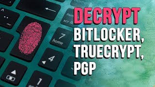 Forensic Disk Decryptor for Encrypted BitLocker TrueCrypt PGP Volumes [upl. by Eelyak]