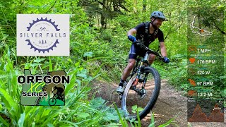 Silver Falls XC MTB Race Oregon oregonxcseries [upl. by Lougheed]