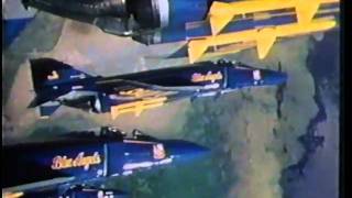 The Blue Angels  A4 Skyhawk and F4 Phantom [upl. by Adigirb]