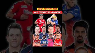 Mega Auction 2025 के लिए 10 Best All Rounders जो काफ़ी मेहेंगे बिकेंगे [upl. by Carlynne]