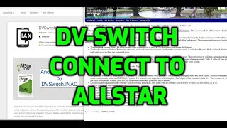 DV Switch Winscp Settings  Radioless ALLSTAR Node [upl. by Elena]