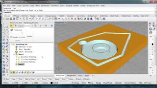 RhinoCAM post file [upl. by Abdu]