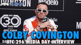 Colby Covington Vows to Bring Out The Quitter in Leon Edwards Wont Fight Racist Belal Muhammad [upl. by Morgen]