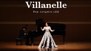 DellAcqua Villanelle Soprano Jungmin LEE 소프라노 이정민 [upl. by Atterol]