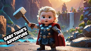 Baby Thors Shocking Adventure Begins [upl. by Derdlim]