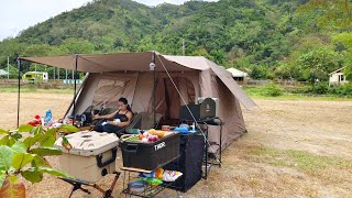 Naturehike village 13  camping at river ranch tanay rizal [upl. by Gnagflow]