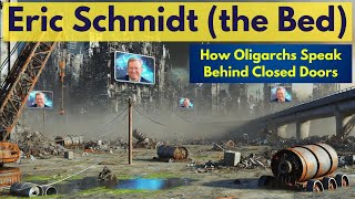 Eric Schmidt How Oligarchs Speak when they think no one is listening [upl. by Nedaj]