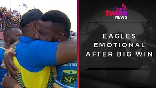 Eagles Emotional After Big Win [upl. by Lovich874]