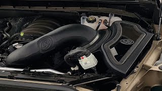 SampB COLD AIR INTAKE INSTALLREVIEW 2022 AT4X [upl. by Lettig]