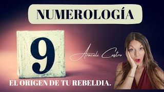 NUMEROLOGIA 9  SIGNIFICADO Y PODER [upl. by Nassi]