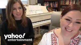 Wendy and Carnie Wilson on The Masked Singer Christine McVie Harry Styles and more [upl. by Maurilia]