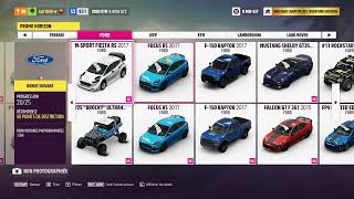 FORZA HORIZON 5  ALL CARS LIST 2024  ALL DLC 4K [upl. by Eilrahs]