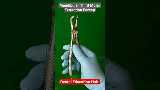 Lower Third Molar Tooth Extraction Forceps  Oral Surgery Instruments [upl. by Halika380]