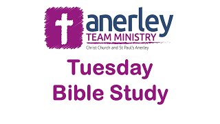 Tuesday Bible Study  22102024 [upl. by Dollar]