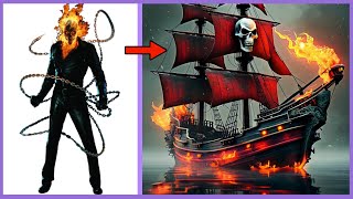 Avengers But Super PIRATE SHIP Vengers🏴‍☠️🔥 Marvel amp DC All Characters 2024 [upl. by Lydon]