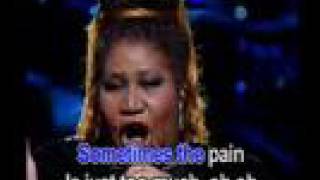 It hurts like hell  Aretha Franklin Karaoke [upl. by Fosque40]