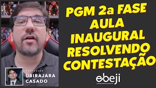 ðŸ”´ MUITOS PEDIRAM AULA DEMONSTRAÃ‡ÃƒO DO CURSO DE 2A FASE PGM  PROF UBIRAJARA CASADO ðŸ”´ [upl. by Enayr]