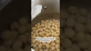 super soft chickpeas VS super crispy chickpeas cooking for a senior caregiver softfood elderly [upl. by Euqcaj]