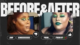 POISON IVY HALLOWEEN MAKE UP TUTORIAL [upl. by Ameerahs334]