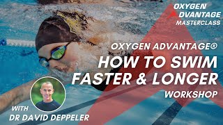 How to Swim Faster and Longer with Master Instructor Dr David Deppeler  Oxygen Advantage® Workshop [upl. by Felten123]